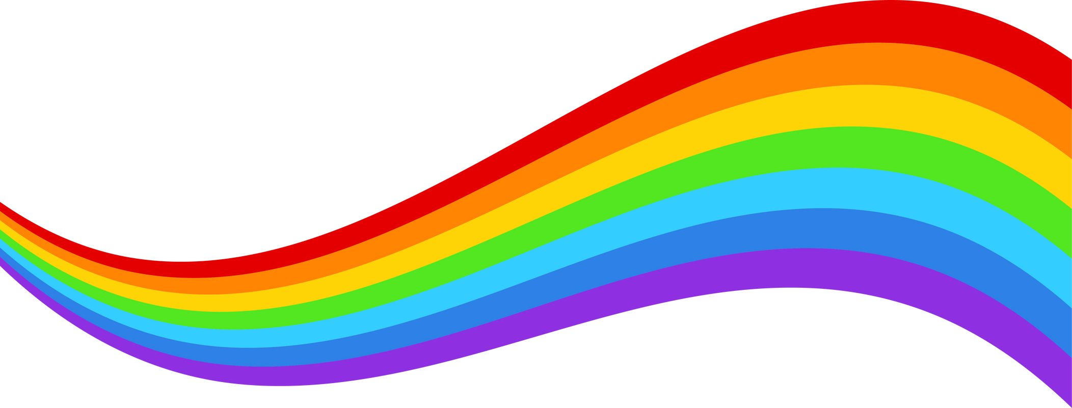 Colorful Rainbow Clipart